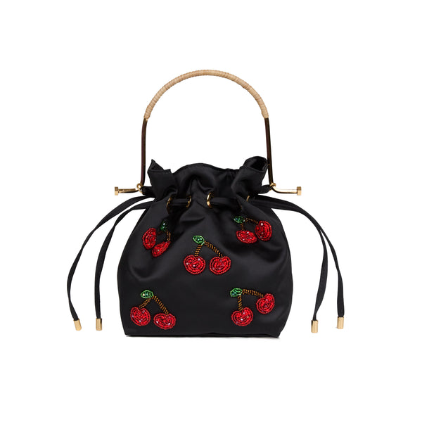 Bel Cetim Bag Cherry