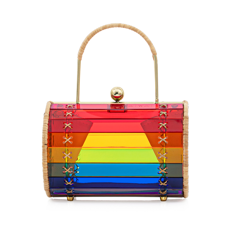 Alix Gold Bag Rainbow