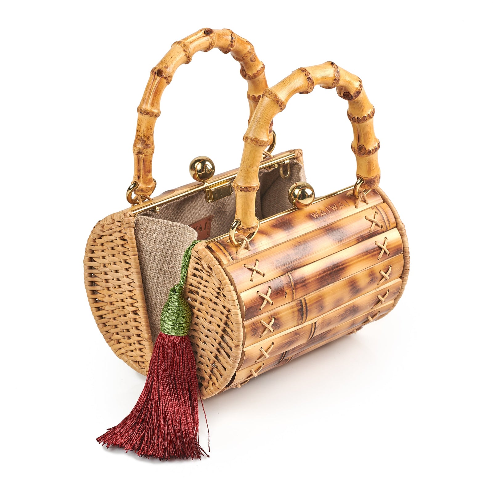 ◆◇✴︎TIKI ✴︎Bamboo Bag◆◇✴︎新品未使用✴︎ Alix Bamboo Bag Bamboo – WAIWAI RIO GLOBAL